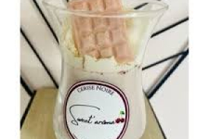 Sweet'aroma bougie cerise noire